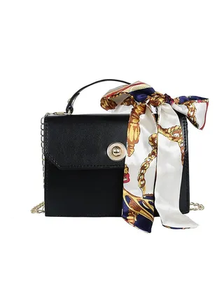 Fashion Light Weight Satchel Black 