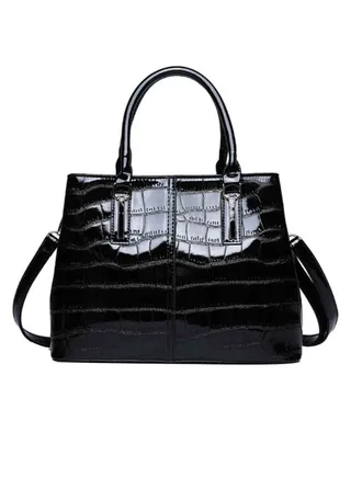 Stylish And Elegant Satchel Handbag Black 