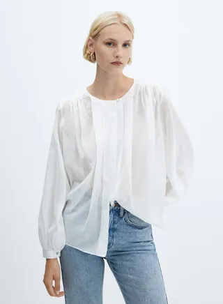 Mesh Button Down Shirt 
