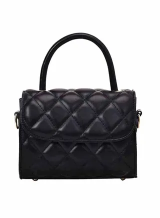 Elegant Stylish Satchel Black 