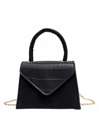 Elegant Stylish Satchel Black 