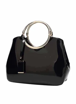 Stylish Light Weight Satchel Black 