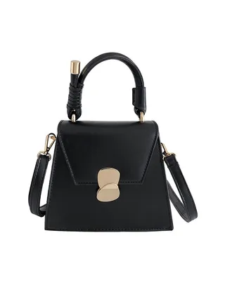 Stylish Light Weight Satchel Black 