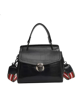 Stylish Light Weight Satchel Black 