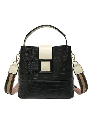Stylish Light Weight Satchel Black 