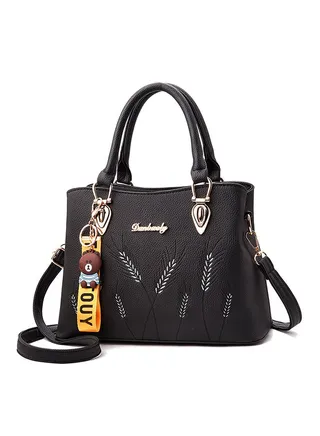 Stylish Light Weight Satchel Black 