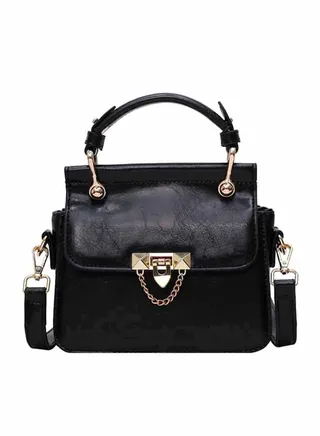 Stylish Satchel Bag Black 
