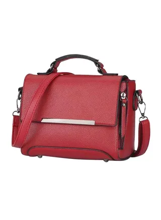 All Match Casual Solid Color Vogue Bag Red 