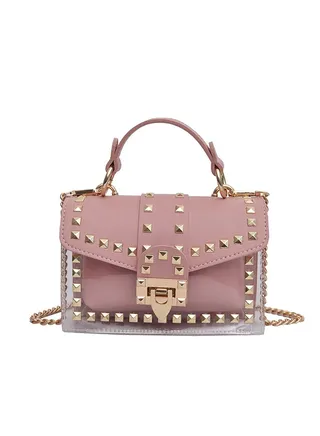 Stylish Satchel Bag Pink 