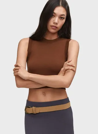 Round Neck Crop Top 