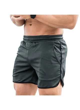 Quick Drying Workout Shorts Grey 