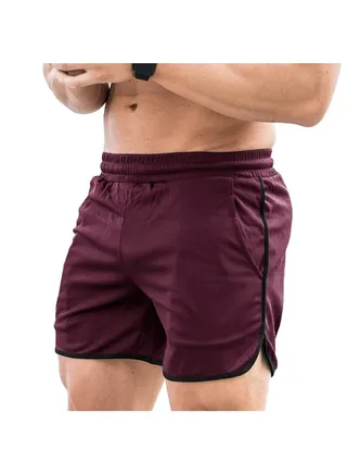 Sports Workout Performance Shorts Purple 