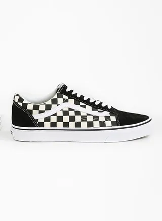 Unisex Old Skool Sneakers Black/White 