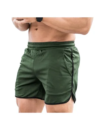 Breathable Performance Sports Shorts Green 