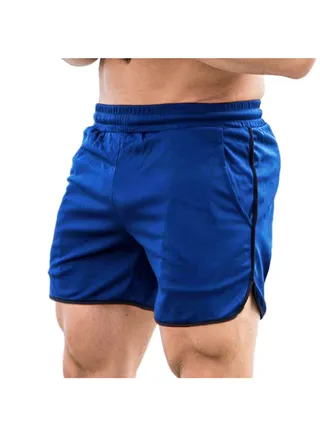 Sports Workout Performance Shorts Royal Blue 