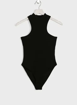 High Leg Knitted Body 