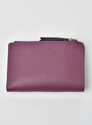 Women's Fashionable PU Stylish Clutch Maroon/Purple 