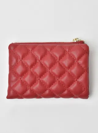 Trendy PU Women's Fashionable Clutch Red 