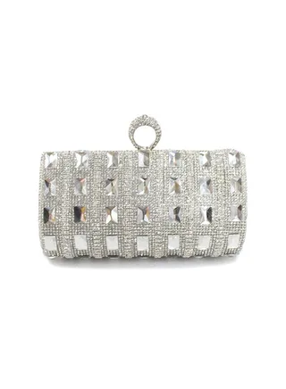Elegant Design Clutch Silver 