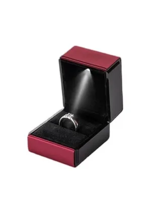 Creative LED lamp jewelry jewelry box proposal ring box 
