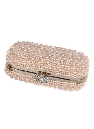 Cocktail Bridal Clutch Pink 