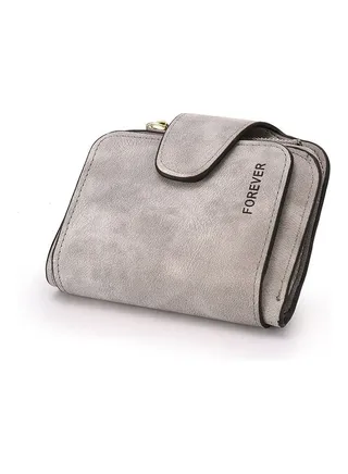 Multifunctional Womens Purse Gray 