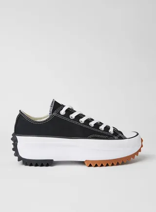 Unisex Run Star Hike Sneakers Black 