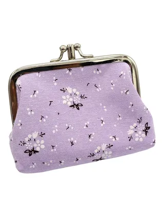 Fashion Printed Clutch Purple 