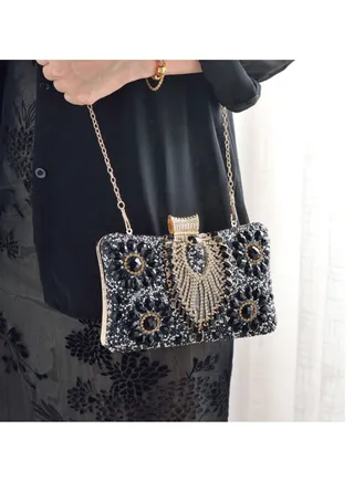 Women Clutch Bag Evening Bag Purse with rhinestone diamond decoration decoration Small Crossbody Bag Handbag Shoulder Bag Satchel Bags Suitable for Party Prom Wedding 