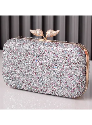 Women Clutch Bag Evening Bag Purse with rhinestone diamond decoration decoration Small Crossbody Bag Handbag Shoulder Bag Satchel Bags Suitable for Party Prom Wedding 