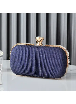 Women Clutch Bag Evening Bag Purse with rhinestone diamond decoration decoration Small Crossbody Bag Handbag Shoulder Bag Satchel Bags Suitable for Party Prom Wedding 