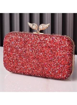 Women Clutch Bag Evening Bag Purse with rhinestone diamond decoration decoration Small Crossbody Bag Handbag Shoulder Bag Satchel Bags Suitable for Party Prom Wedding 