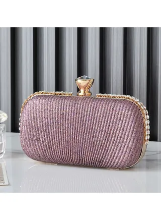 Women Clutch Bag Evening Bag Purse with rhinestone diamond decoration decoration Small Crossbody Bag Handbag Shoulder Bag Satchel Bags Suitable for Party Prom Wedding 