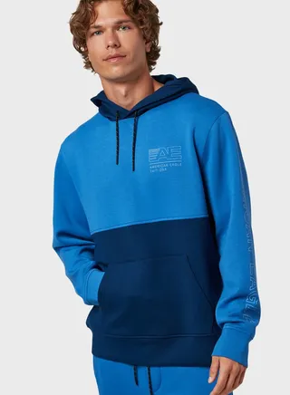 Color Block Hoodie 
