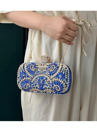 Women Clutch Bag Evening Bag Purse with rhinestone diamond decoration decoration Small Crossbody Bag Handbag Shoulder Bag Satchel Bags Suitable for Party Prom Wedding 