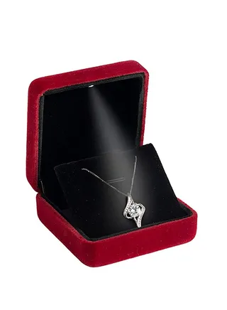 Fashionable Jewelry Box, Pendant Display Case Gift Storage Box 
