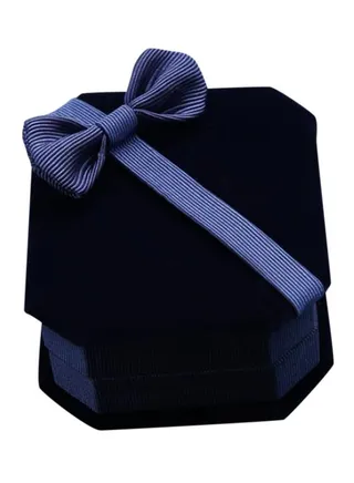 Bowknot Decor Jewelry Box 
