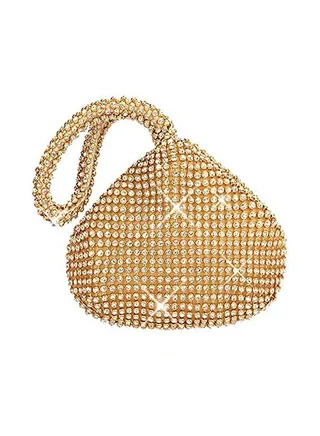 Fashion Prom Cocktail Party Clutch Gold 