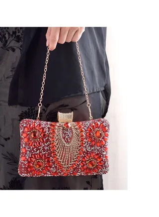 Women Clutch Bag Evening Bag Purse with rhinestone diamond decoration decoration Small Crossbody Bag Handbag Shoulder Bag Satchel Bags Suitable for Party Prom Wedding 