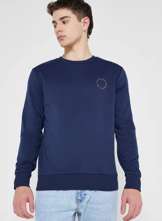 Logo Crew Neck Sweatshirt 