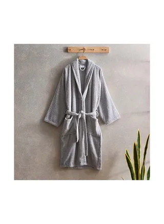 Essential Adult Shawl Bathrobe Medium 110 cm 