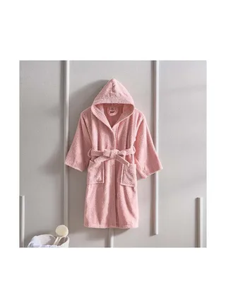 Essential Kids' Hooded Bathrobe Medium 72 cm 