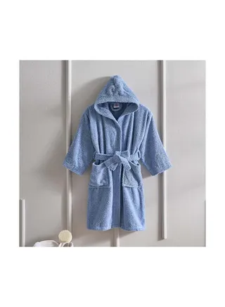 Essential Kids' Hooded Bathrobe Medium 72 cm 