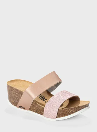 Philomene Mid Heel Wedges