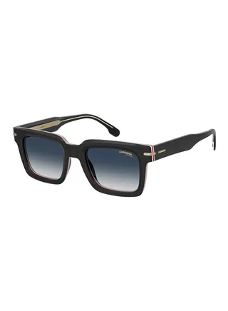Men's UV Protection Rectangular Sunglasses - Carrera 316/S Black Millimeter - Lens Size: 52 Mm 