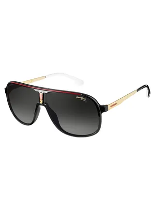 Men's Rectangular Sunglasses - Lens Size : 62 mm 