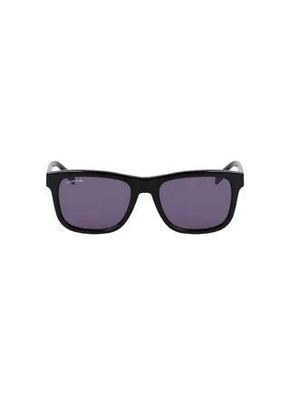 Men's UV Protection Rectangular Sunglasses - L6014S-001-5519 - Lens Size: 55 Mm 