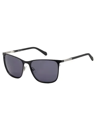Men Rectangular Sunglasses FOS 3128/G/S  MTT BLACK 57 