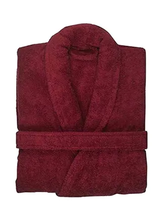 Bathrobe Red One Size 