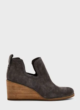 Pointed Toe High Heel Ankle Boots 